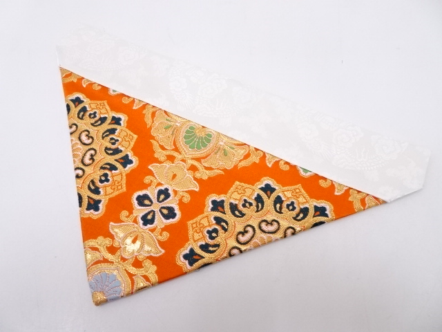 K100　未使用品　本金金襴打敷